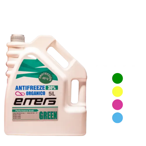 ANTICONGELANTE EMERS ORGANICO / 30% / -20ºC / 5 LITROS