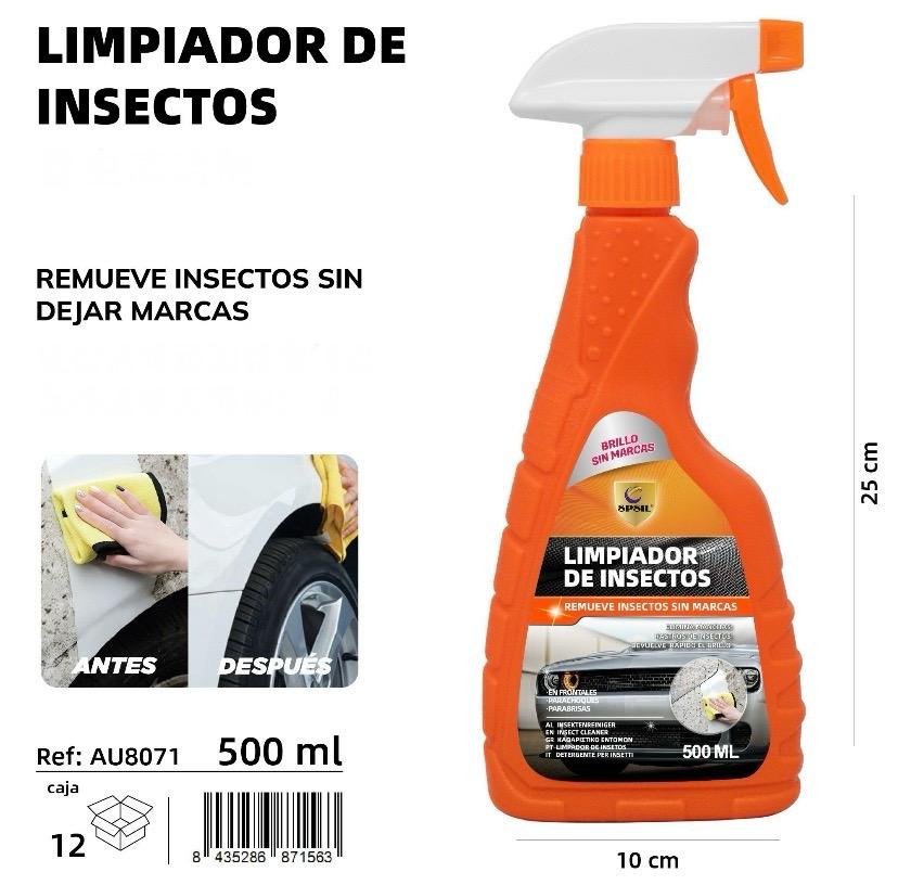 LIMPIADOR DE INSECTOS SPSIL 500 ML.