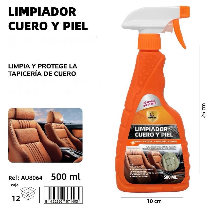 LIMPIADOR CUERO Y PIEL SPSIL 500 ML