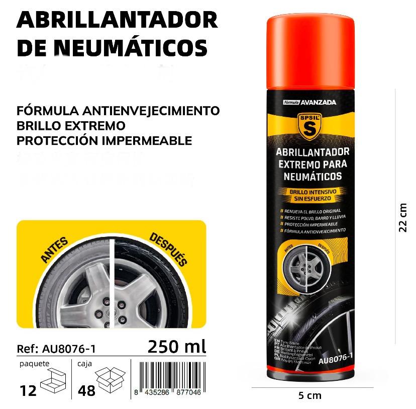 ABRILLANTADOR DE NEUMATICOS SPSIL 250 ML.