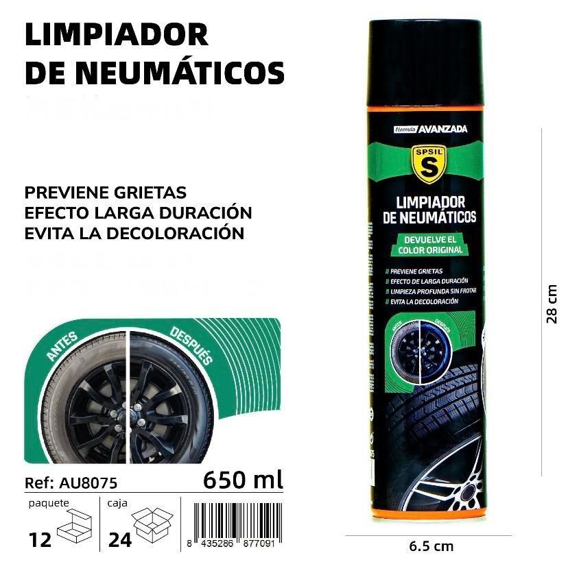 LIMPIADOR DE NEUMATICOS   650 ML.