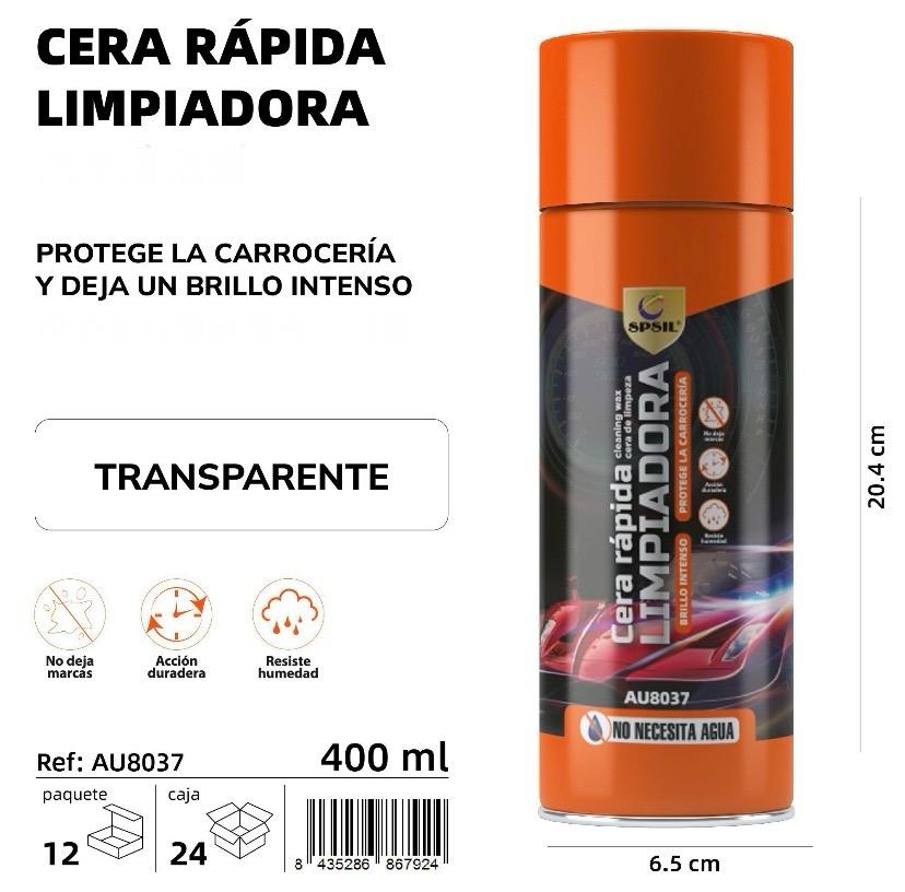 CERA RAPIDA LIMPIADORA SPSIL  400 ML.