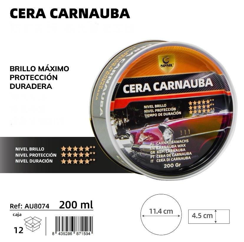 CERA CARNAUBA SPSIL  200 ML.