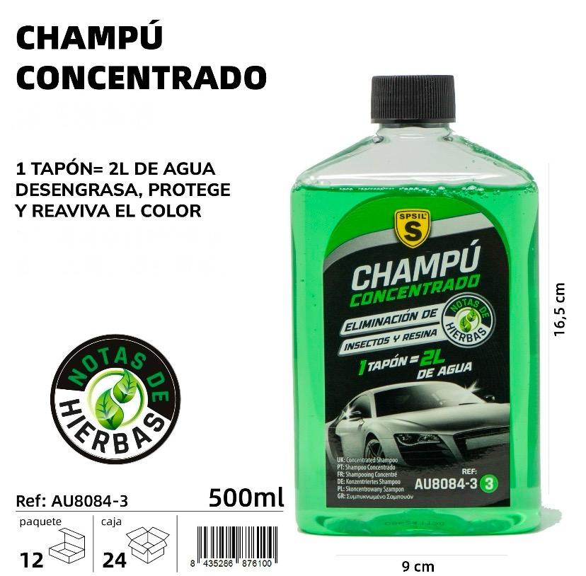 CHAMPÚ CONCENTRADO HIERBAS SPSIL 500 ML.