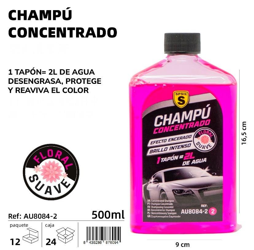 CHAMPÚ CONCENTRADO SUAVE SPSIL 500 ML.