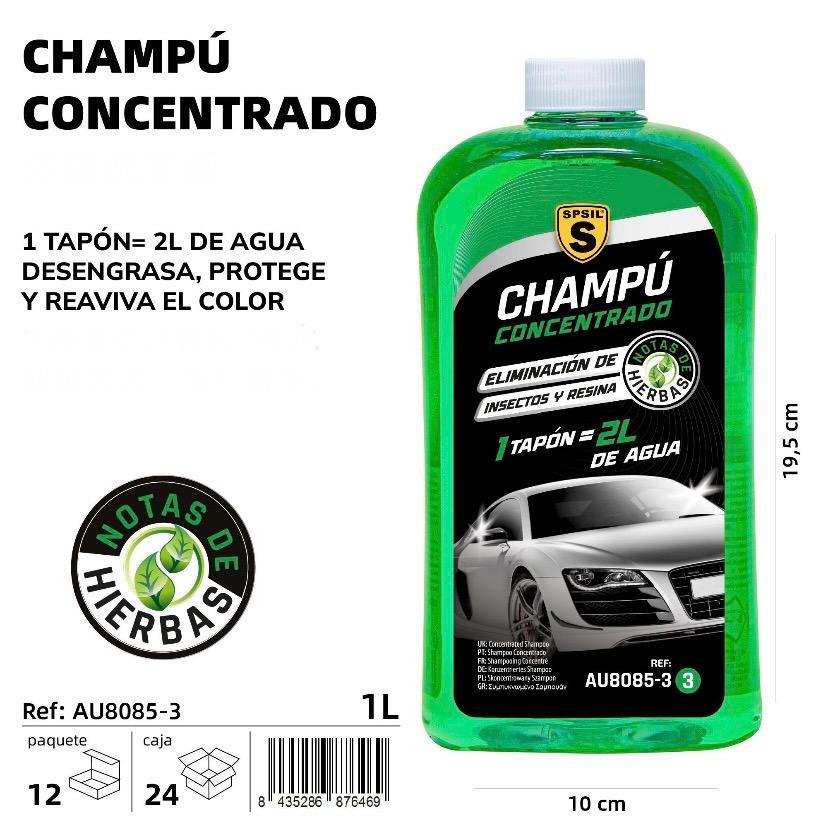 CHAMPÚ CONCENTRADO HIERBAS 1 LITRO