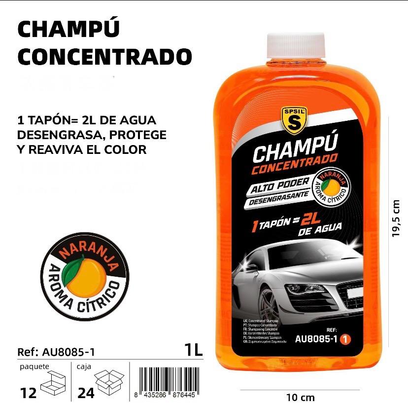 CHAMPÚ CONCENTRADO CITRICO NARANJA 1 LITRO