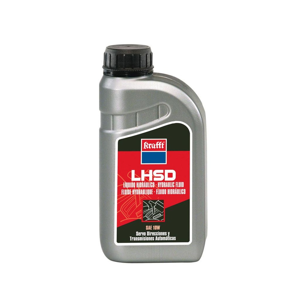 LUBRICANTE KRAFFT LIQUIDO DIRECCION ATF DEXRON II 500 ML