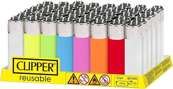 ENCENDEDOR CLIPPERS COLORES