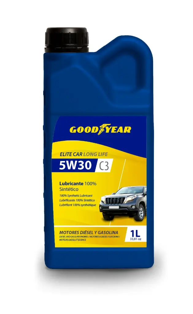 LUBRICANTE GOOD YEAR 5W30 100% SYNT LONG LIFE C3/C2 1L