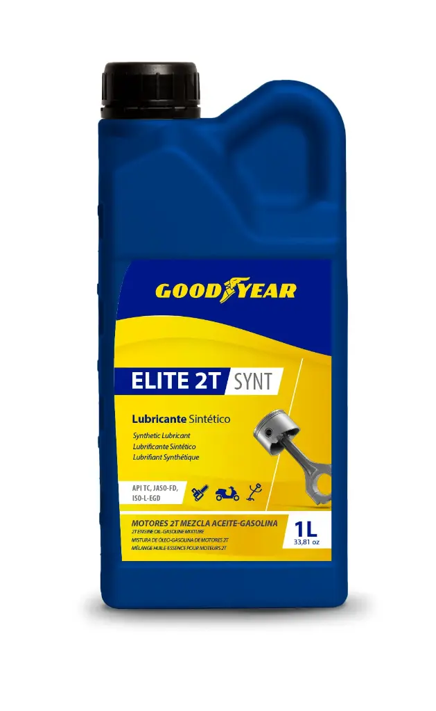 LUBRICANTE GOOD YEAR 2T SINTETICO 1 LITRO