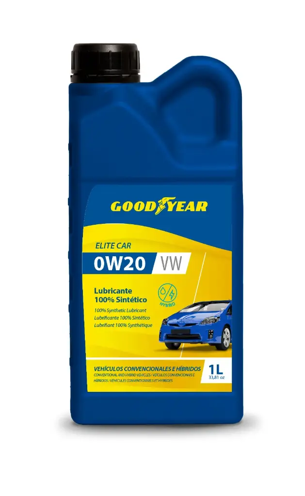 LUBRICANTE GOOD YEAR 0W20 100% SYNT SN PLUS VW 1 LITRO