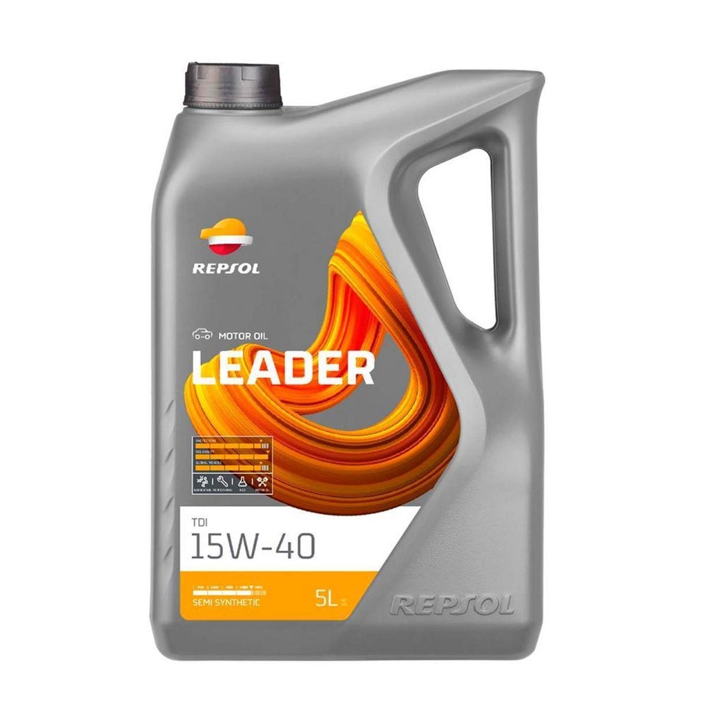 LUBRICANTE REPSOL LEADER 15W40 TDI 5 LITROS