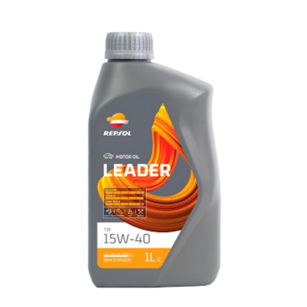 LUBRICANTE REPSOL LEADER 15W40 1 LITRO