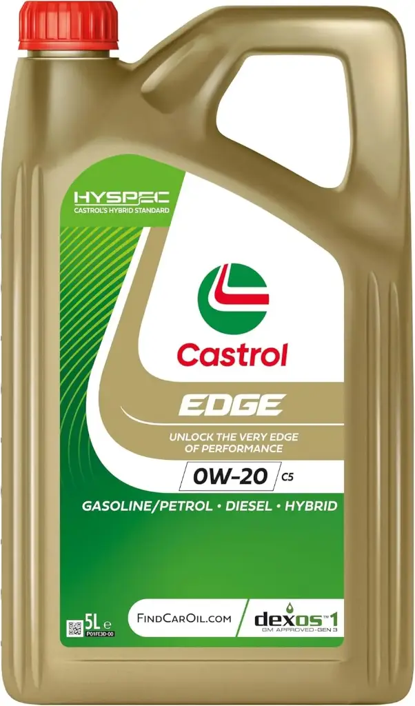 LUBRICANTE CASTROL EDGE 0W20 5 LITROS