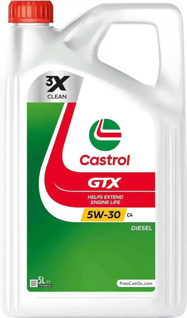 LUBRICANTE CASTROL GTX 5W30 5 LITROS