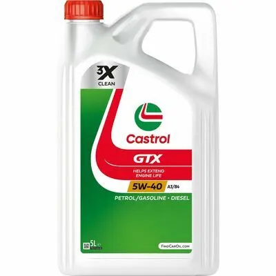 LUBRICANTE CASTROL GTX 5W40 5 LITROS
