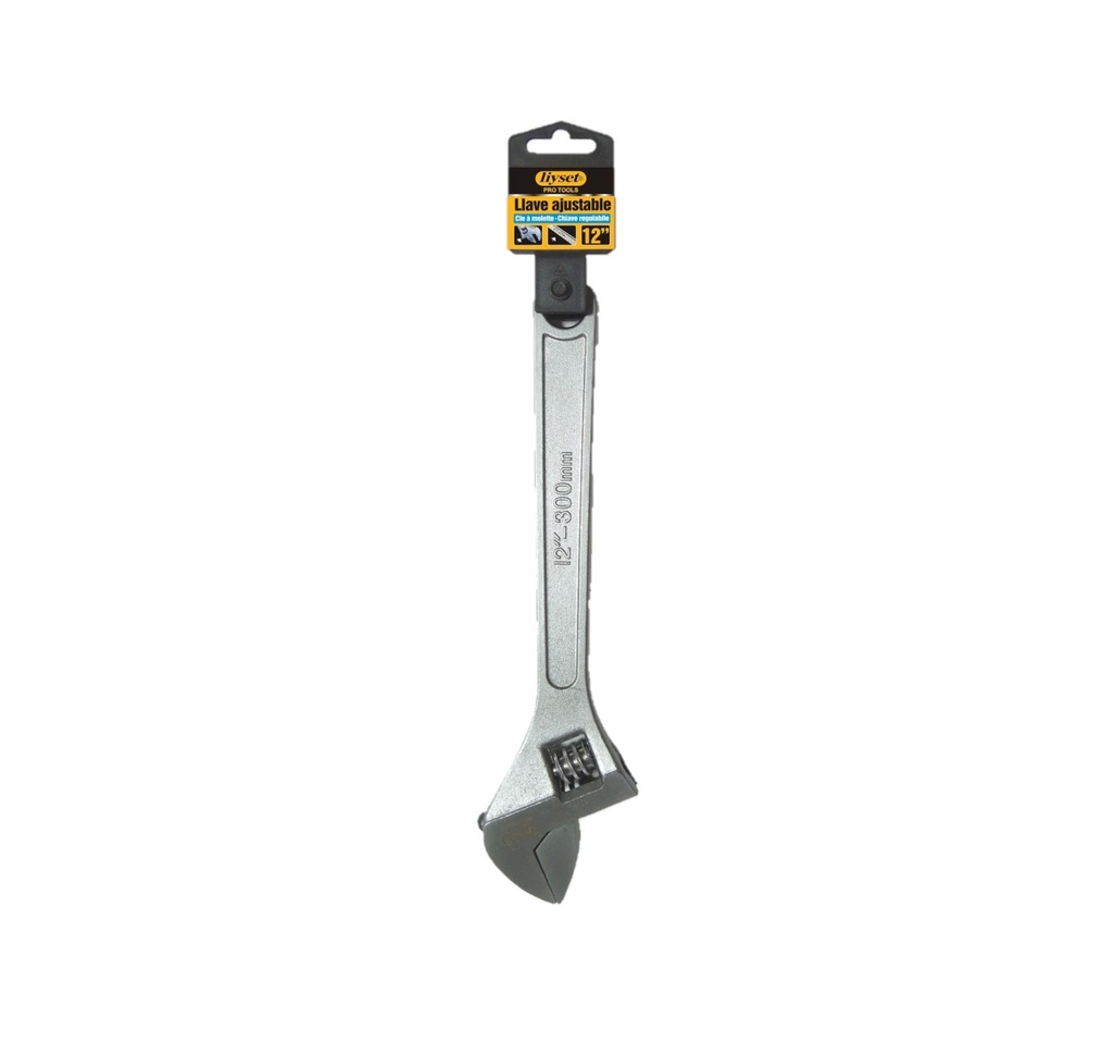 LLAVE AJUSTABLE 12" / 300 MM