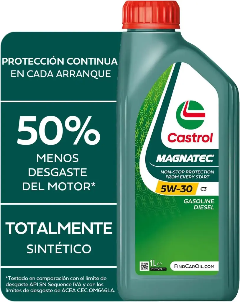 LUBRICANTE CASTROL MAGNATEC NON-STOP 5W30 1 LITRO